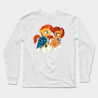 Stellar Flare and Sunburst 1 Long Sleeve T-Shirt